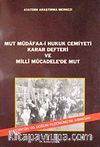 Mut Müdafaa-i Hukuk Cemiyeti Karar Defteri ve Milli Mücadele'de Mut / 10-F-17