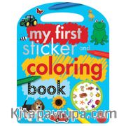 My First Sticker and Colouring Book
