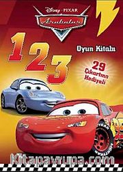 Arabalar 123 Çıkartmalı Aktivite Kitabı