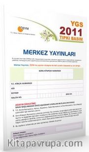 YGS 2011 Tıpkı Basım ÖSYM Deneme
