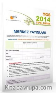 YGS 2014 Tıpkı Basım ÖSYM Deneme