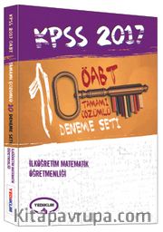 2017 KPSS ÖABT İlköğretim Matematik Öğretmenliği Tamamı Çözümlü 10 Deneme Seti