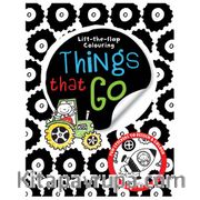Things That Go - Lift-The-Flap Colouring