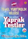 KPSS Temel Yurttaşlık Bilgisi Çek Kopart Yaprak Testler (1075)