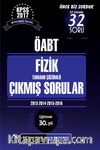 2017 KPSS ÖABT Fizik Tamamı Çözümlü Çıkmış Sorular