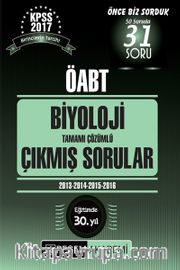 2017 KPSS ÖABT Biyoloji Tamamı Çözümlü Çıkmış Sorular