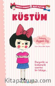 Küstüm / Kırmızı Kurdele Mavi Papyon 3
