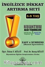 İngilizce Dikkat Artırma Seti 6. Kitap <br /> Easy 6 Numbers (Mantık Egzersizleri)
