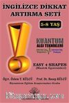 İngilizce Dikkat Artırma Seti 4. Kitap & Easy 4 Shapes (Mantık Egzersizleri)