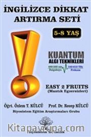 İngilizce Dikkat Artırma Seti 2. Kitap <br /> Easy 2 Fruits (Mantık Egzersizleri)