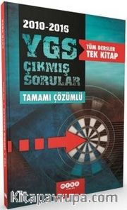 YGS Tüm Dersler Tek Kitap Tamamı Çözümlü Çıkmış Soru Bankası 