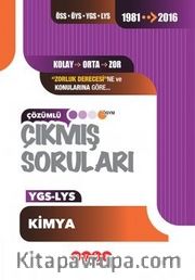 YGS LYS Kimya Çözümlü Çıkmış Sorular 1981-2016 