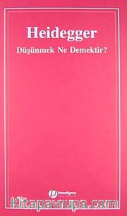 Düşünmek Ne Demektir?