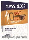 2017 KPSS ÖABT Ortaöğretim Matematik Öğretmenliği Tamamı Çözümlü 10 Deneme Seti