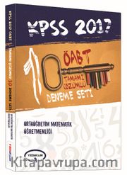 2017 KPSS ÖABT Ortaöğretim Matematik Öğretmenliği Tamamı Çözümlü 10 Deneme Seti
