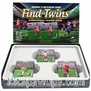 Futbolcular  Serisi 24 Parça / Find Twins Hafıza ve Eşleştirme Oyunu