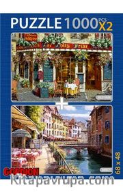 Jolly Friar Annecy 2x1000 Parça Puzzle Takım