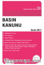 Basın Kanunu / Cep 033