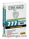 DGS-ALES Sınavdan Önce Çözülmesi Gereken 777 Sayısal Çözümlü Soru