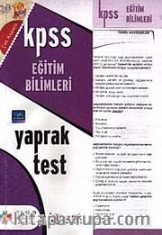 KPSS Eğitim Bilimleri Yaprak test