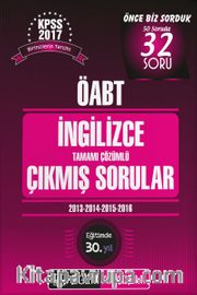 2017 KPSS ÖABT İngilizce Tamamı Çözümlü Çıkmış Sorular