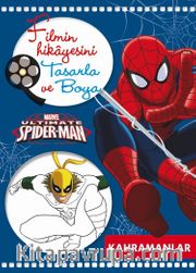 Marvel Ultimate Spider-Man Filmin Hikayesini Tasarla ve Boya 