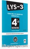 LYS-3 Türk Dili ve Edebiyatı-Coğrafya-1 (4’lü Deneme)