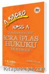 2017 KPSS A İcra İflas Hukuku Konu Anlatımlı Kitap