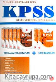 KPSS Genel Yetenek-Genel Kültür / Memur Adayları İçin (Konu Anlatımlı+Soru Bankası) 7 Kitap