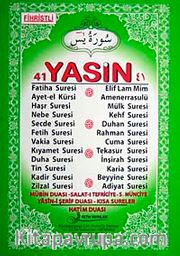 41 Yasin Fihristli (Orta Boy) Yeşil Kapak