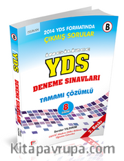 İngilizce YDS Deneme Testleri Tamamı Çözümlü 8 Deneme