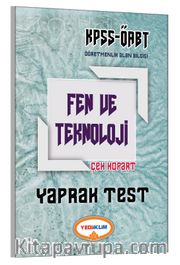 2017 KPSS ÖABT Fen ve Teknoloji Çek Kopart Yaprak Test