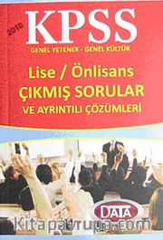 2010 KPSS Lise-Önlisans Genel Yetenek -Genel Kültür Çıkmış Sorular ve Ayrıntılı Çözümleri (Cep Boy)