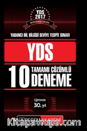 2017 YDS Tamamı Çözümlü 10 Deneme