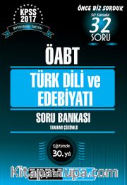 2017 KPSS ÖABT Türk Dili ve Edebiyatı Tamamı Çözümlü Soru Bankası