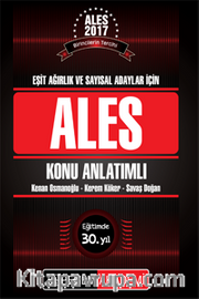 2017 ALES Eşit Ağırlık ve Sayısal Adaylar için Konu Anlatımlı