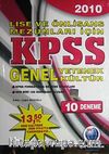 2010 Lise ve Önlisans Mezunları İçin KPSS Genel Yetenek-Genel Kültür 10 Deneme