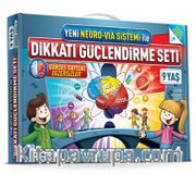 Dikkati Güçlendirme Seti 3 Kitap (9 Yaş) (Yeni Neuro-Via Sistemi ile)