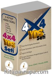 4x4 YDS Açıklamalı Tamamı Çözümlü Set (4 Kitap)