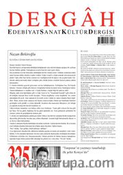 Dergah Edebiyat Sanat Kültür Dergisi Sayı 325 Mart 2017