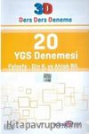20 YGS Denemesi Felsefe - Din Kültürü ve Ahlak Bilgisi 3D