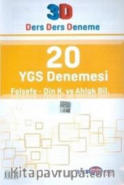 20 YGS Denemesi Felsefe - Din Kültürü ve Ahlak Bilgisi 3D