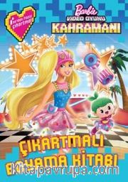 Barbie Video Oyunu Kahramanı Çıkartmalı Boyama