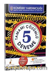 2017 Komiser Yardımcılığı 5 Çözümlü Deneme Sınavı 