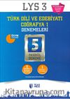 LYS 3 Türk Dili ve Edebiyatı Coğrafya 1 Denemeleri 5 Fasikül Deneme