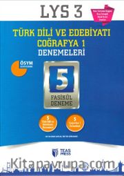 LYS 3 Türk Dili ve Edebiyatı Coğrafya 1 Denemeleri 5 Fasikül Deneme