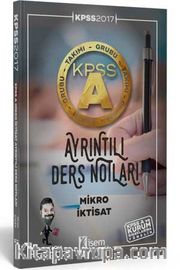 2017 KPSS A Grubu Mikro İktisat Ayrıntılı Ders Notları 