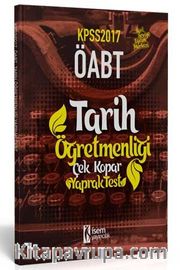 2017 KPSS ÖABT Tarih Öğretmenliği Çek Kopar Yaprak Test 