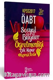 2017 KPSS ÖABT Sosyal Bilgiler Öğretmenliği Çek Kopar Yaprak Test 