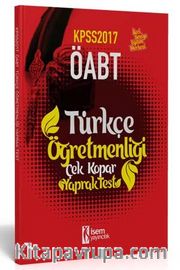 2017 KPSS ÖABT Türkçe Öğretmenliği Çek Kopar Yaprak Test 